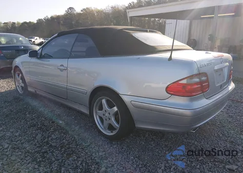 2002 Mercedes-Benz Clk 320 from USA, damaged, VIN WDBLK65G32T129155